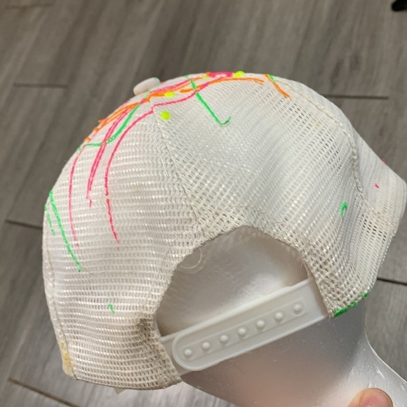 Mr.Bill “Oh No!” Saturday Night Liveght Live Vintage Neon 80’s Trucker Hat RARE - Picture 4 of 10
